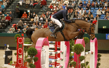 Mario Stevens with Lady Pilox