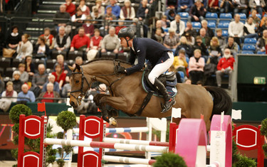 Mario Stevens with Lady Pilox
