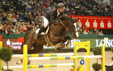 Markus Renzel with Blacky