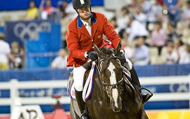 Sapphire and McLain Ward. Photo (c) Ken Braddick/dressage-news.com.