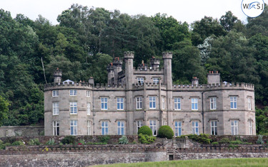 View towards the castle. 