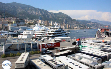 Parking with a view.