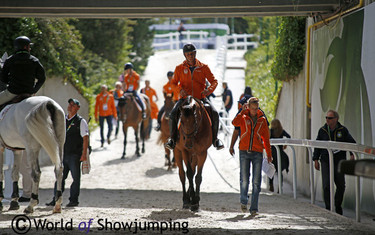 Monday was the day of the official training session in the d'Ornano stadium. All photos (c) Jenny Abrahamsson.