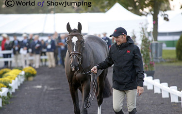 These two were very calm - Eric Lamaze and Zigali P S.