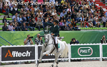 Bertram Allen is normally not a rider that goes wild following a top performance.