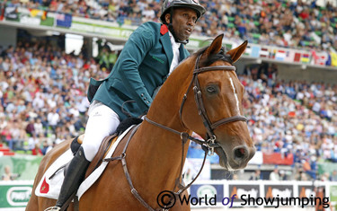Abdelkebir Ouaddar and the amazing Quickly de Kreisker were maximum unlucky with a tiny foot in the water jump.