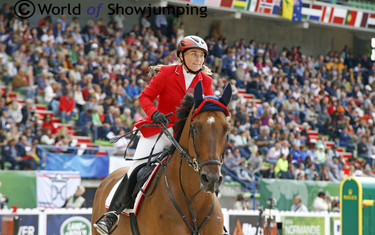 Astrid Kneifel and Royal des Bissons.