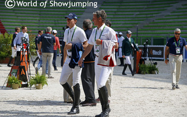 Sweden's Henrik von Eckermann and Germany's Ludger Beerbaum.