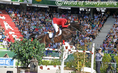Christian Ahlmann and Codex One were clear in Thursday's team final for Germany.