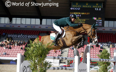 Antello Z jumped superbly under Cameron Hanley.