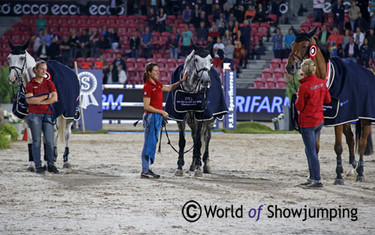 Cornet D'Amour had a stand-in at the prize giving.
