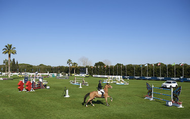 VEJER DE LA FRONTERA, CADIZ - MARCH 03: Sunshine Tour 2019 at Dehesa de Montenmedio on March 03, 2019 in Vejer de La Frontera, Spain. (Photo by Manuel Queimadelos / Oxer Sport)