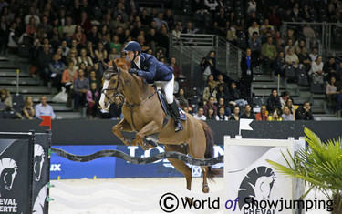 In rank eight is Billy Twomey - riding Tinka's Serenade.