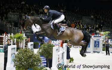 Right behind follows Patrice Delaveau and Lacrimoso HDC.