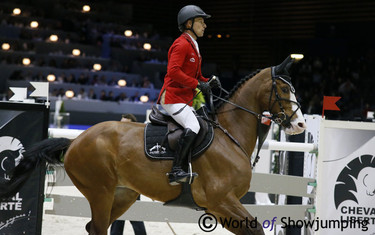 Friday's winner Pius Schwizer rode Toulago and was clear in the first round.