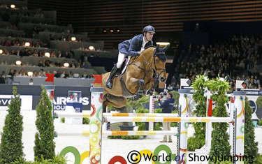 They are both ranked best in the world; the third placed pair Scott Brash and Ursula XII.