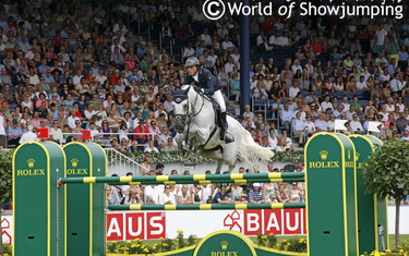 Ben Maher and Cella had to see one pole down in the first round and were not qualifed for the second round. 