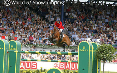 Margie Engle and Royce had four faults in the second round, ending 11th.