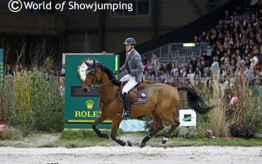 Henrik von Eckermann impressed with being clear in the first round on Cantinero.