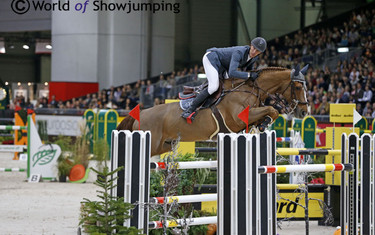 Reveur De Hurtebise HDC and Kevin Staut did to wonderful clear rounds to end fourth.
