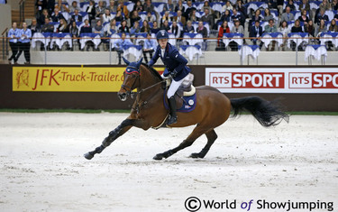 Maikel van der Vleuten and VDL Groep Verdi TN N.O.P. jumped an amazing first clear round.