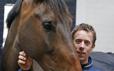 Maikel with the eight year old Gantico.