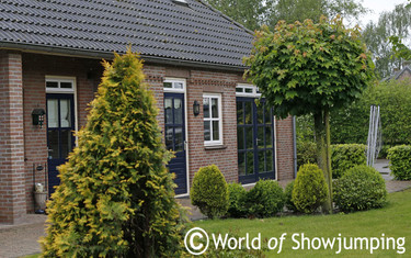 Eric's lovely house. 