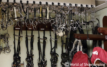 Order in the tack room.