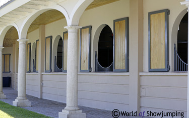 The stables.