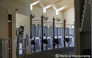 The stables at Double H Farm.