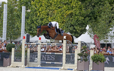 Carlos Lopez with Prince de la Mare