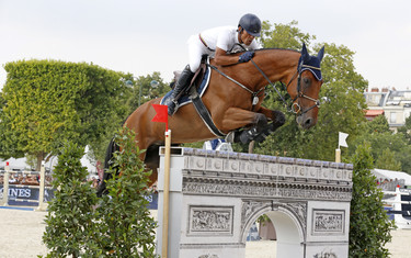 Carlos Lopez with Prince de la Mare