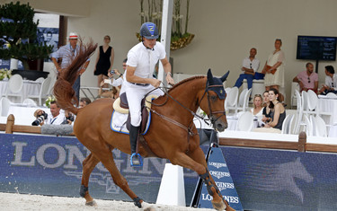 Christian Ahlmann with Epleaser van't Heike