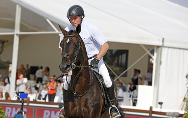 John Whitaker with Argento