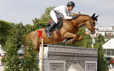 Pilar Cordon with Gribouille du Lys
