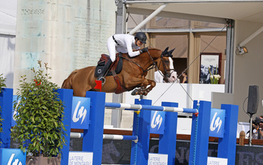 Pilar Cordon with Gribouille du Lys