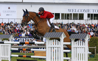 Charlie Jacobs with Flaming Star