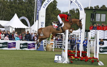 Janika Sprunger with Bonne Chance Cw
