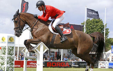 Romain Douguet with Quorida de Treho