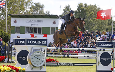 Sergio Alvarez Moya with G and C Quitador Rochelais