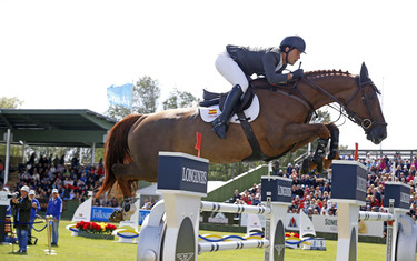 Sergio Alvarez Moya with G and C Quitador Rochelais