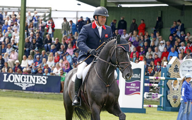 William Funnell with Billy Congo