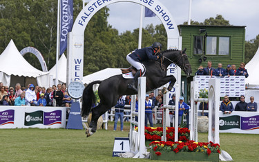William Funnell with Billy Congo