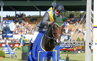 Cian O'Connor with Quidam's Cherie