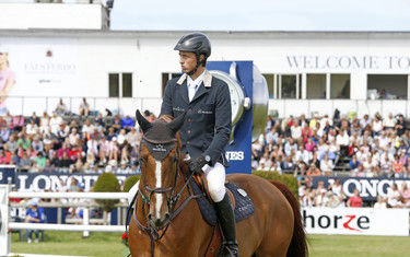 Martin Fuchs with Picsou du Chene