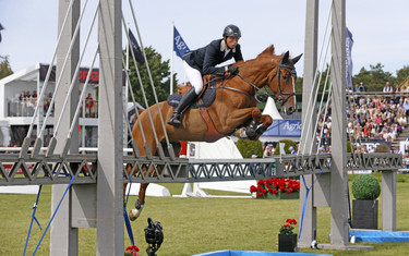 Martin Fuchs with Picsou du Chene