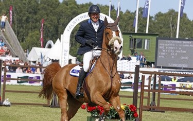 William Funnell with Billy Onslow