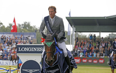 Henrik von Eckermann with Cantinero