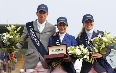 Henrik von Eckermann, Janika Sprunger and Charlotte Mordasini 