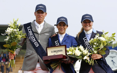 Henrik von Eckermann, Janika Sprunger and Charlotte Mordasini 